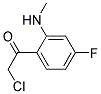 (9ci)-2-氯-1-[4-氟-2-(甲基氨基)苯基]-乙酮結(jié)構(gòu)式_123732-73-0結(jié)構(gòu)式