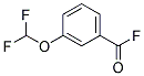 Benzoyl fluoride, 3-(difluoromethoxy)-(9ci) Structure,123876-16-4Structure