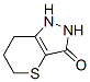 1,2,6,7-四氫-硫代吡喃并[3,2-c]吡唑-3(5H)-酮結(jié)構(gòu)式_124187-74-2結(jié)構(gòu)式