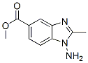 1H-benzimidazole-5-carboxylicacid,1-amino-2-methyl-,methylester(9ci) Structure,124839-55-0Structure