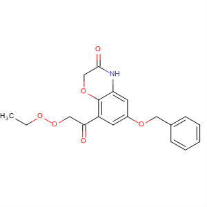 6-(芐氧基)-8-(2-乙氧基-2-羥基乙?；?-2H-苯并[b][1,4]噁嗪-3(4h)-酮結(jié)構(gòu)式_124955-27-7結(jié)構(gòu)式
