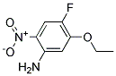 Benzenamine, 5-ethoxy-4-fluoro-2-nitro-(9ci)Structure,125163-13-5Structure Benzenamine, 5-ethoxy-4-fluoro-2-nitro-(9ci) Structure,125163-13-5Structure