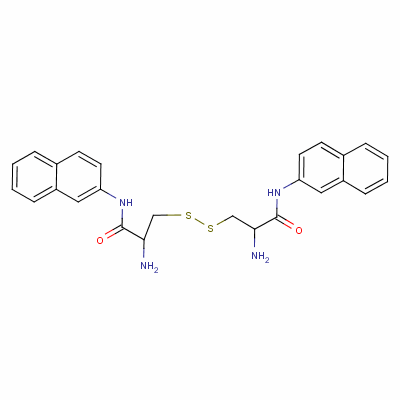 L-胱氨酸-二-β-萘酰胺結(jié)構(gòu)式_1259-69-4結(jié)構(gòu)式