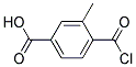 Benzoic acid, 4-(chlorocarbonyl)-3-methyl-(9ci) Structure,126736-28-5Structure