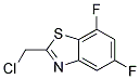 Benzothiazole, 2-(chloromethyl)-5,7-difluoro-(9ci) Structure,126764-53-2Structure