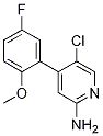 5-氯-4-(5-氟-2-甲氧基-苯基)-吡啶-2-胺結(jié)構(gòu)式_1269815-38-4結(jié)構(gòu)式