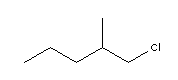 1-氯-2-甲基戊烷結(jié)構(gòu)式_128399-28-0結(jié)構(gòu)式