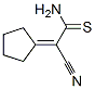 2-氰基-2-環(huán)亞戊基乙烷硫代酰胺結(jié)構(gòu)式_129224-51-7結(jié)構(gòu)式