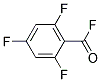 Benzoyl fluoride, 2,4,6-trifluoro-(9ci) Structure,129825-18-9Structure