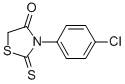 3-(4-氯苯基)-2-硫氧代-1,3-噻唑啉-4-酮結(jié)構(gòu)式_13037-55-3結(jié)構(gòu)式