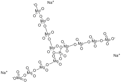 Sodium dodecamolybdophosphate hydrate Structure,1313-30-0Structure