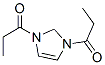 1H-imidazole, 2,3-dihydro-1,3-bis(1-oxopropyl)- (9ci) Structure,132164-93-3Structure
