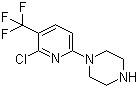 1-(6-氯-5-(三氟甲基)-2-哌啶基)哌嗪結(jié)構(gòu)式_132834-56-1結(jié)構(gòu)式