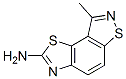 (7CI,8CI)-2-氨基-8-甲基-噻唑并[5,4-e][1,2]苯異噻唑結(jié)構(gòu)式_13399-27-4結(jié)構(gòu)式