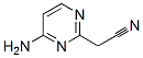 4-氨基-2-嘧啶乙腈結(jié)構(gòu)式_134318-72-2結(jié)構(gòu)式