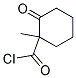 (9ci)-1-甲基-2-氧代-環(huán)己烷羰酰氯結(jié)構(gòu)式_134519-26-9結(jié)構(gòu)式
