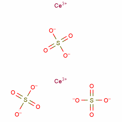 硫酸亞鈰(III)結(jié)構(gòu)式_13454-94-9結(jié)構(gòu)式