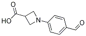 1-(4-甲?；交?氮雜丁烷-3-羧酸結(jié)構(gòu)式_1355248-05-3結(jié)構(gòu)式