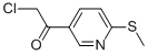 (9CI)-2-氯-1-[6-(甲基硫代)-3-吡啶]-乙酮結(jié)構(gòu)式_136592-10-4結(jié)構(gòu)式