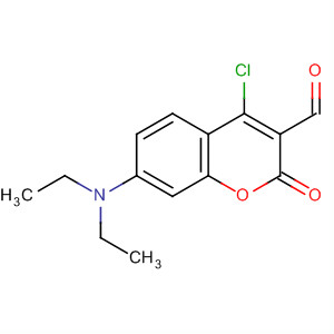 7-(N,N-二乙基氨基)-4-氯香豆素-3-甲醛結(jié)構(gòu)式_136918-66-6結(jié)構(gòu)式