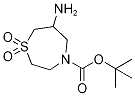 6-氨基-1,4-硫氮雜烷-4-羧酸叔丁酯1,1-二氧化物結(jié)構(gòu)式_1369503-78-5結(jié)構(gòu)式