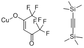 [二(三甲基甲硅烷基)乙酰亞基](六氟乙?；岣?銅(I)結(jié)構(gòu)式_137039-38-4結(jié)構(gòu)式