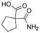 (9ci)-1-(氨基羰基)-環(huán)戊烷羧酸結構式_137307-52-9結構式