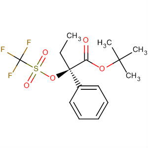 (R)-α-[[(三氟甲基)磺?；鵠氧基]-苯丁酸叔丁酯結(jié)構(gòu)式_138276-17-2結(jié)構(gòu)式