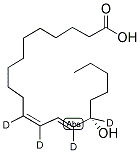 (9Z,11E,13S)-13-羥基(9,10,12,13-<sup>2</sup>H<sub>4</sub>)-9,11-十八碳二烯酸結(jié)構(gòu)式_139408-39-2結(jié)構(gòu)式