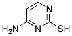 2-Pyrimidinethiol, 4-amino-(9ci) Structure,139424-17-2Structure