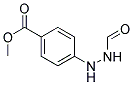 Benzoic acid, 4-(2-formylhydrazino)-, methyl ester (9ci) Structure,139718-89-1Structure