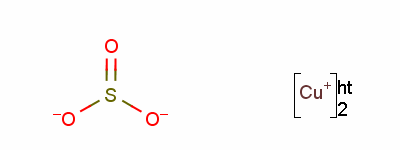 半水亞硫酸亞銅結(jié)構(gòu)式_13982-53-1結(jié)構(gòu)式