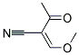 Butanenitrile, 2-(methoxymethylene)-3-oxo-(9ci) Structure,140665-75-4Structure
