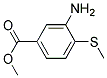Benzoic acid, 3-amino-4-(methylthio)-, methyl ester (9ci) Structure,141238-13-3Structure