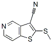 (9CI)-2-(甲基硫代)-噻吩并[3,2-c]吡啶-3-甲腈結(jié)構(gòu)式_142892-33-9結(jié)構(gòu)式