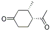 順式-(9ci)-4-乙?；?3-甲基-環(huán)己酮結(jié)構(gòu)式_143392-14-7結(jié)構(gòu)式
