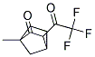(9ci)-1-甲基-3-(三氟乙?；?-雙環(huán)[2.2.1]庚烷-2-酮結(jié)構(gòu)式_143874-05-9結(jié)構(gòu)式