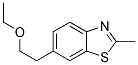 Benzothiazole, 6-(2-ethoxyethyl)-2-methyl-(7ci,8ci) Structure,1439-74-3Structure