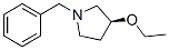 (9CI)-3-乙氧基-1-(苯基甲基)-, (S)-吡咯烷結構式_143943-74-2結構式