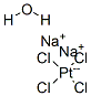 Sodium tetrachloroplatinate(II) hydrate Structure,14460-25-4Structure
