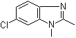 1H-benzimidazole,6-chloro-1,2-dimethyl-(9ci) Structure,14537-47-4Structure
