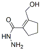 2-(羥基甲基)-1-環(huán)戊烯-1-羧酸肼結(jié)構(gòu)式_14668-65-6結(jié)構(gòu)式