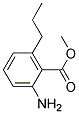Benzoic acid, 2-amino-6-propyl-, methyl ester (9ci) Structure,147494-22-2Structure
