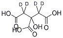 檸檬酸-2,2,4,4-d4結(jié)構(gòu)式_147664-83-3結(jié)構(gòu)式