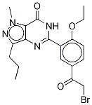 1,4-二氫-5-[5-溴乙?；?-2-乙氧基苯基]-1-甲基-3-丙基-7H-吡唑并[4,3-d]嘧啶-7-酮結(jié)構(gòu)式_147676-94-6結(jié)構(gòu)式