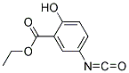 Benzoic acid, 2-hydroxy-5-isocyanato-, ethyl ester (9ci) Structure,150129-30-9Structure