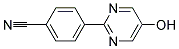 Benzonitrile, 4-(5-hydroxy-2-pyrimidinyl)-(9ci) Structure,150405-59-7Structure