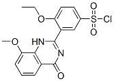 (9ci)-3-(1,4-二氫-8-甲氧基-4-氧代-2-喹唑啉yl)-4-乙氧基-苯磺酰氯結構式_150479-72-4結構式