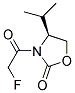 (s)-(9ci)-3-(氟乙?；?-4-(1-甲基乙基)-2-噁唑烷酮結(jié)構(gòu)式_150895-71-9結(jié)構(gòu)式