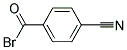 Benzoyl bromide, 4-cyano-(9ci) Structure,151093-43-5Structure